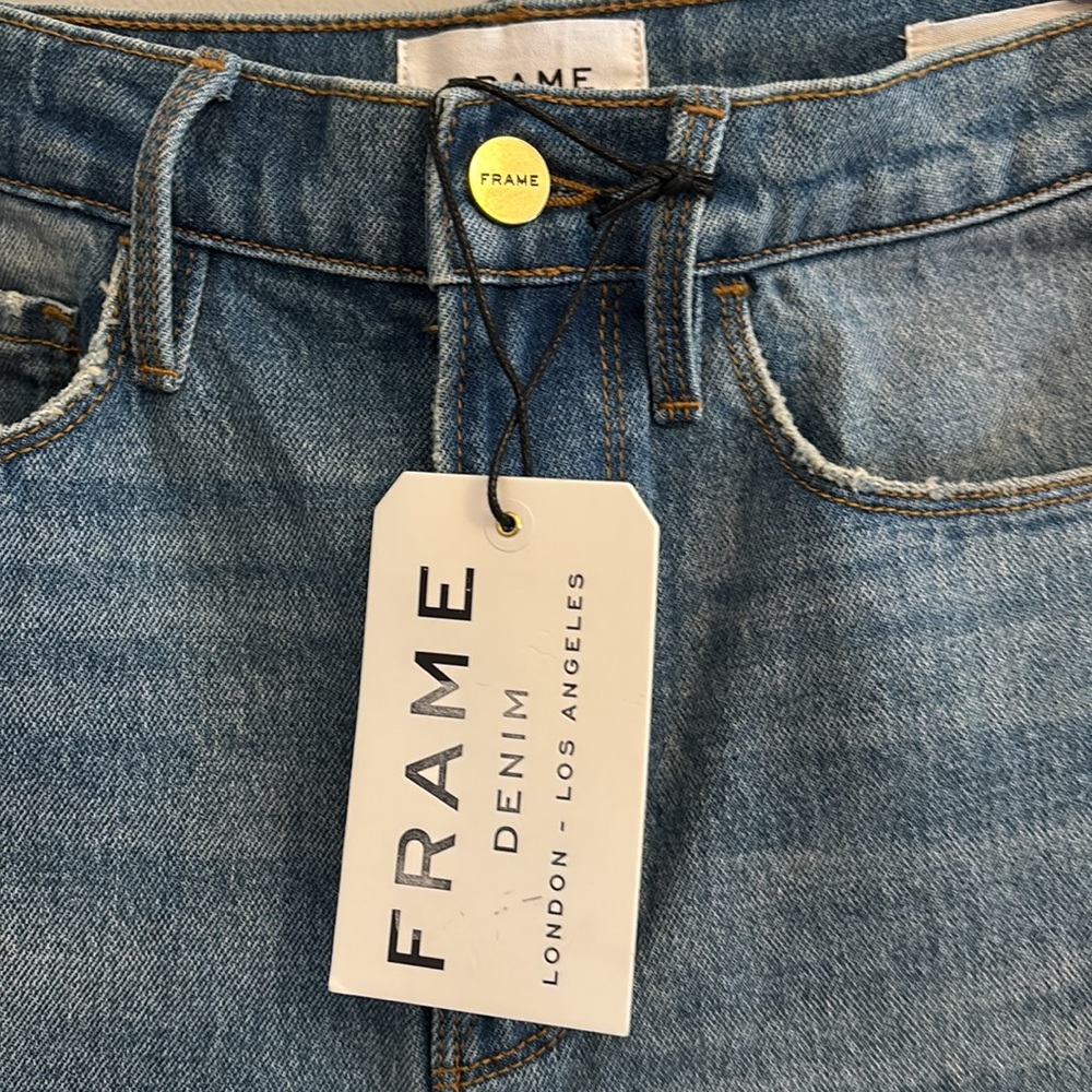 Frame Ali Wide Denim Jean NWT 27 - Picture 2 of 4